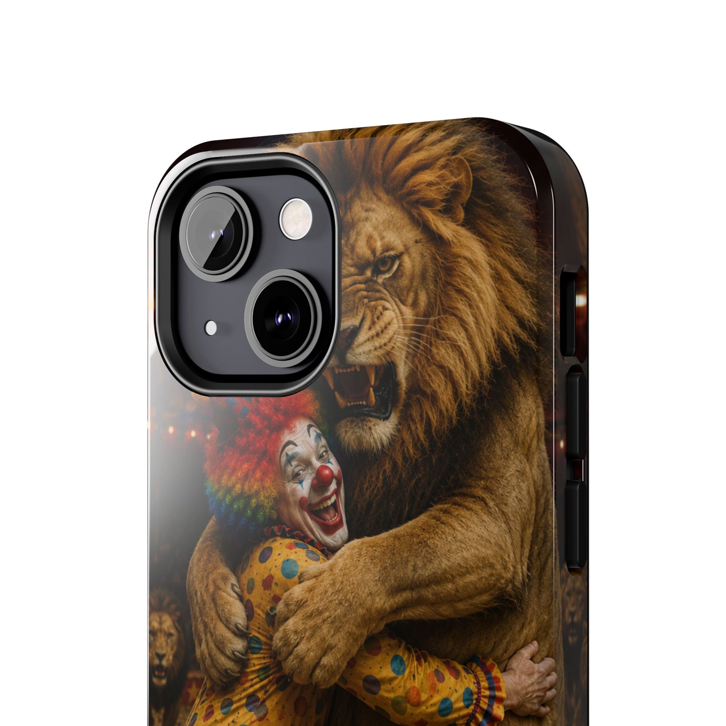 Phone Case — Lion Embrace Clown Tough Protective Case