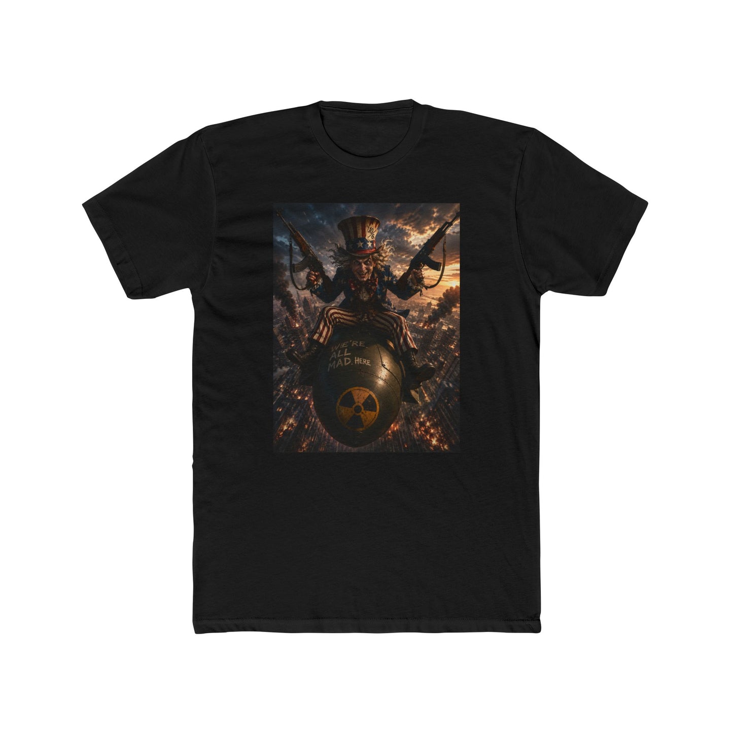 Viking Warrior Helmet Graphic Tee — Norse Bomber Skull Design