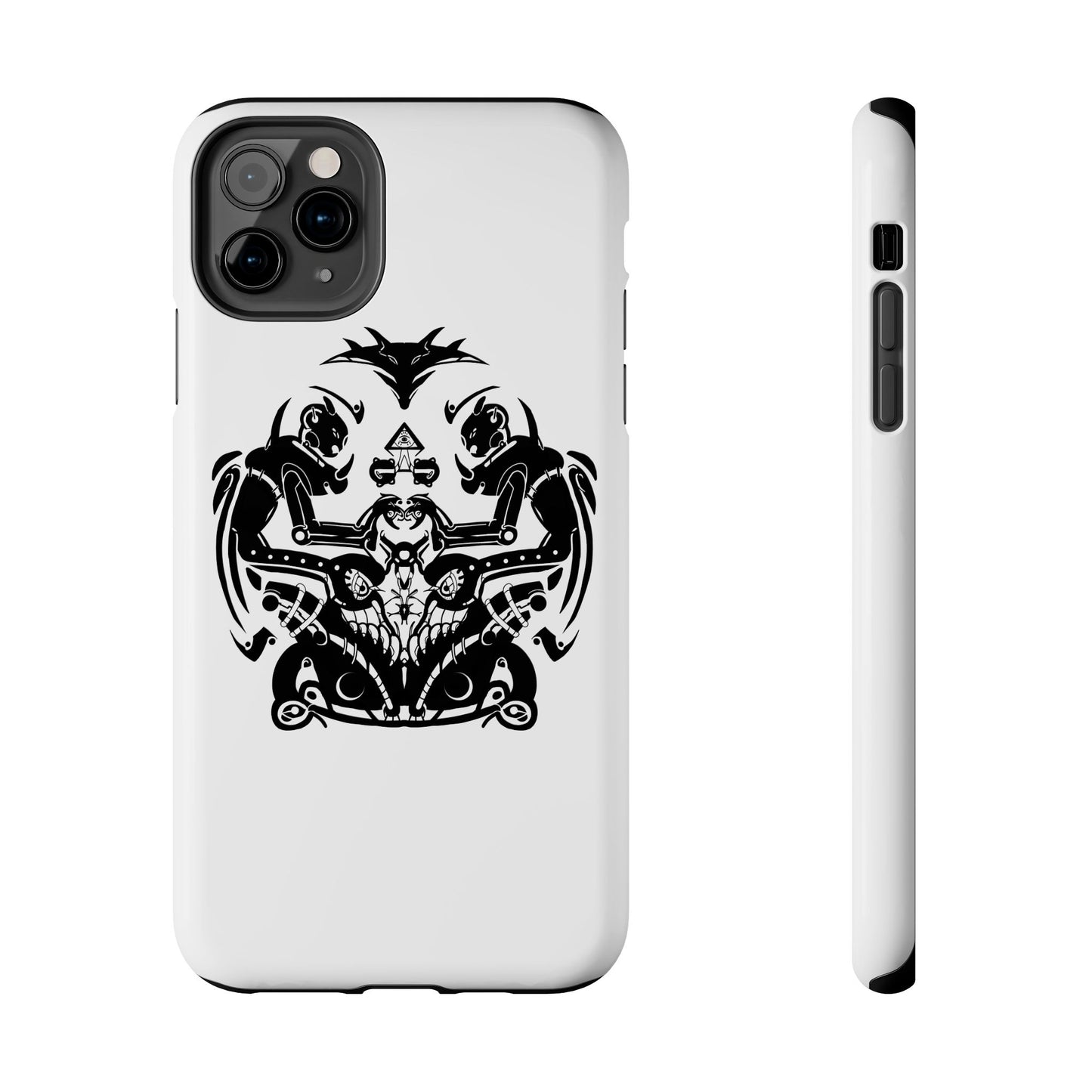 Viking Knotwork Tough Phone Case — Norse Warrior Tribal Design