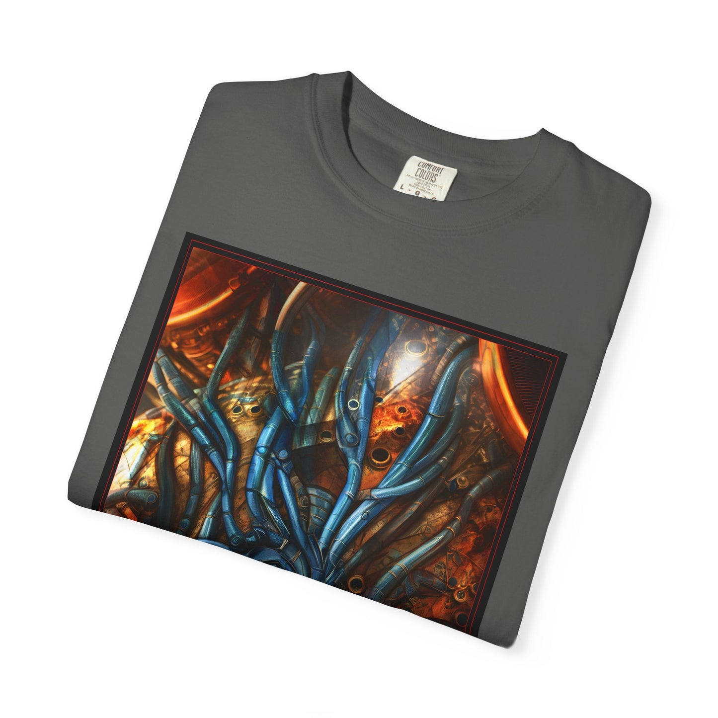 Horror Octopus Art T-Shirt — Surreal Cthulhu-Inspired Graphic Tee