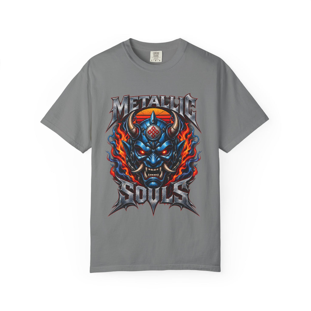 Metallic Souls Demon Skull T-Shirt