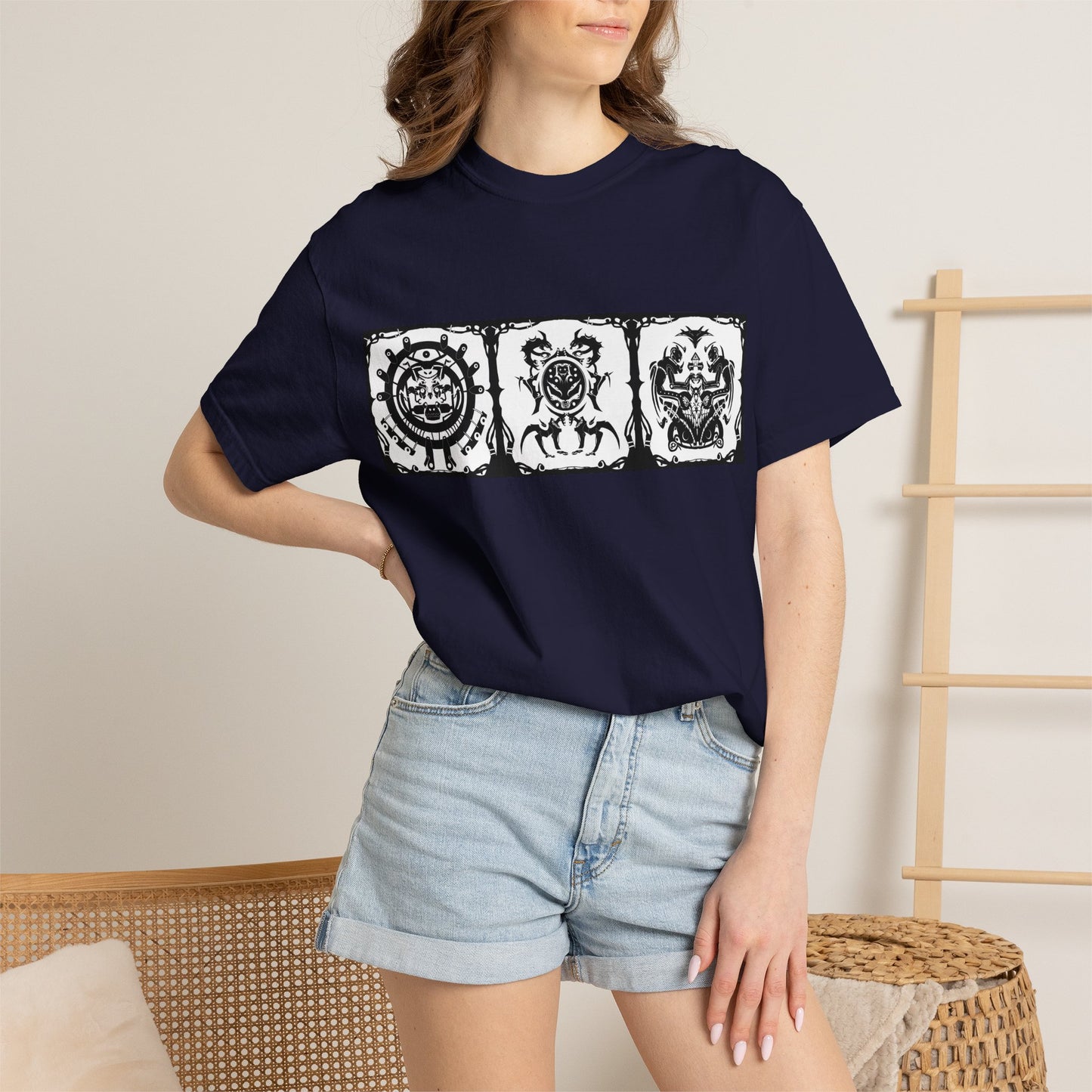 Mythic Tiles Graphic T-Shirt