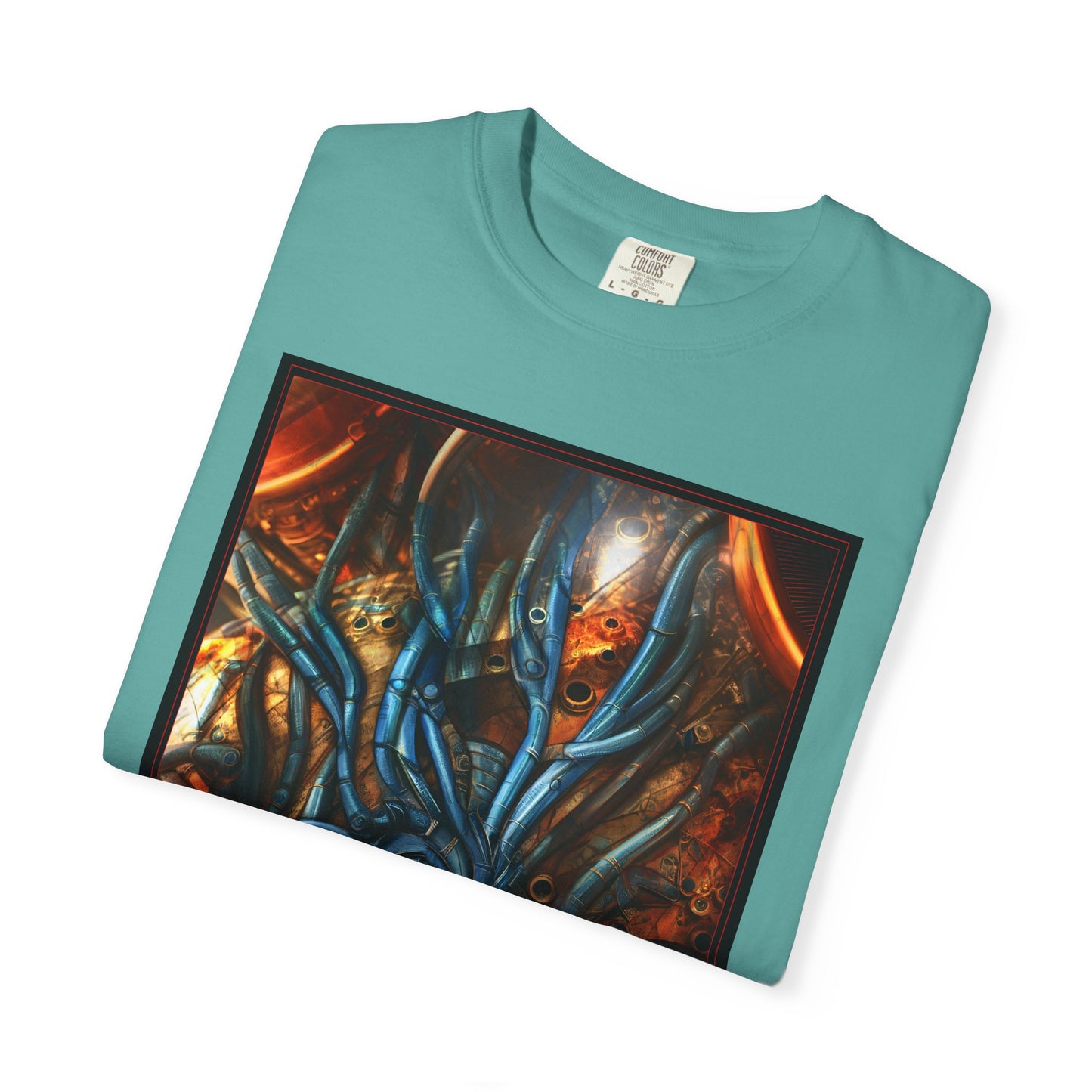 Horror Octopus Art T-Shirt — Surreal Cthulhu-Inspired Graphic Tee