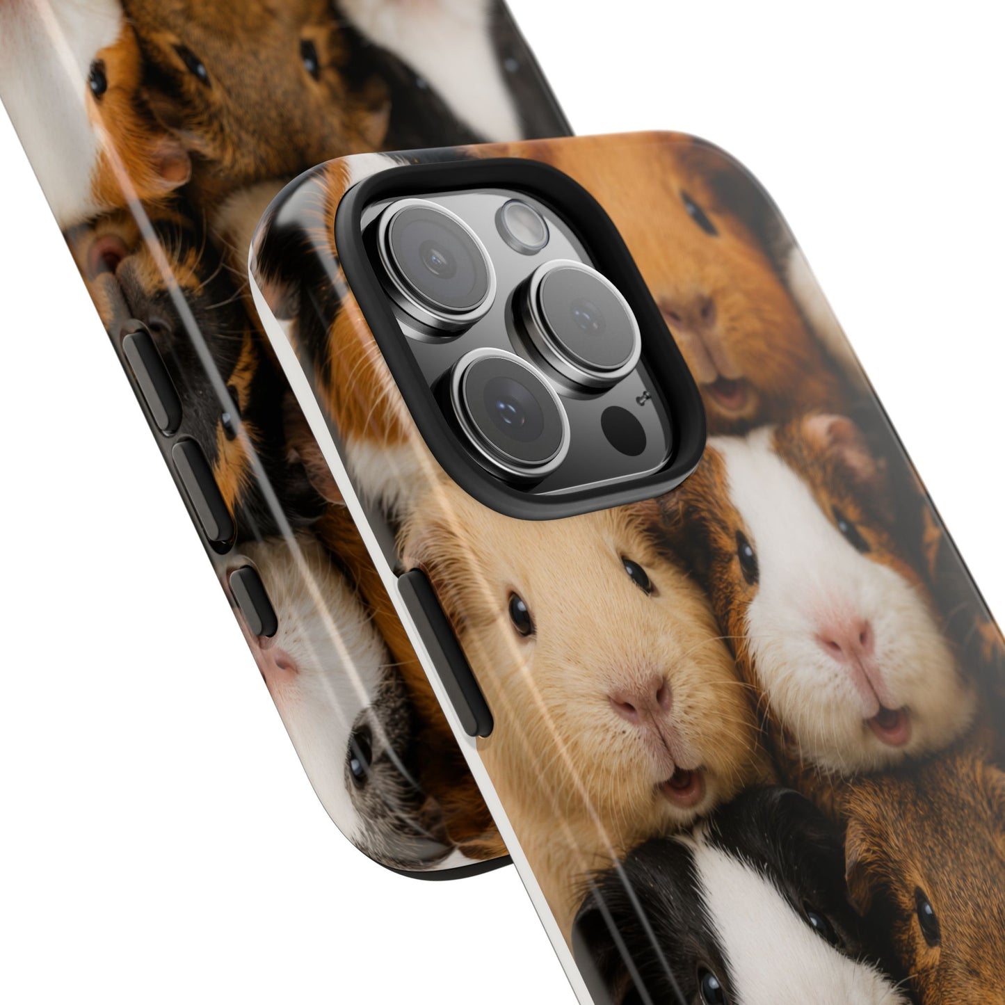 Guinea Pig Collage Tough Phone Case — Cute Small Pet Protective Phone Cover