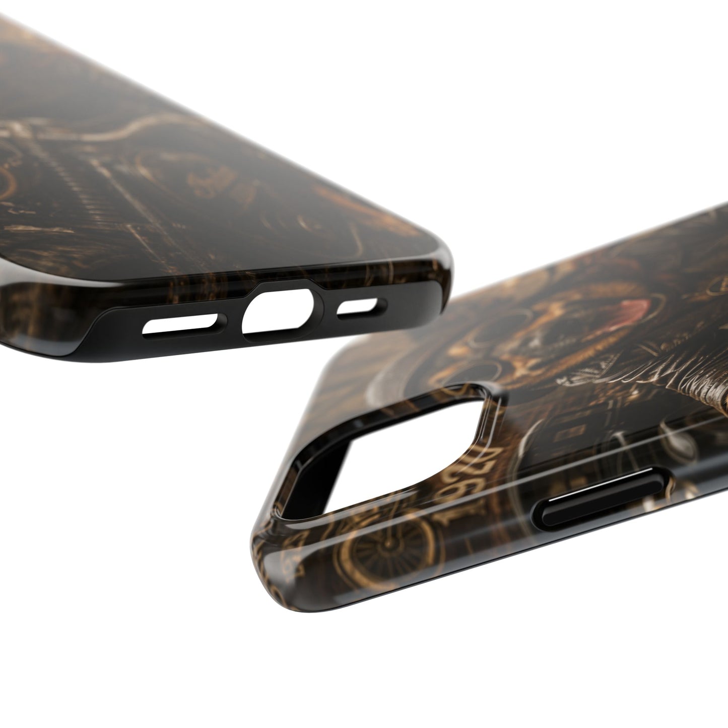 Phone Case — Biker Dog Riding Motorcycle Protective Tough Cover