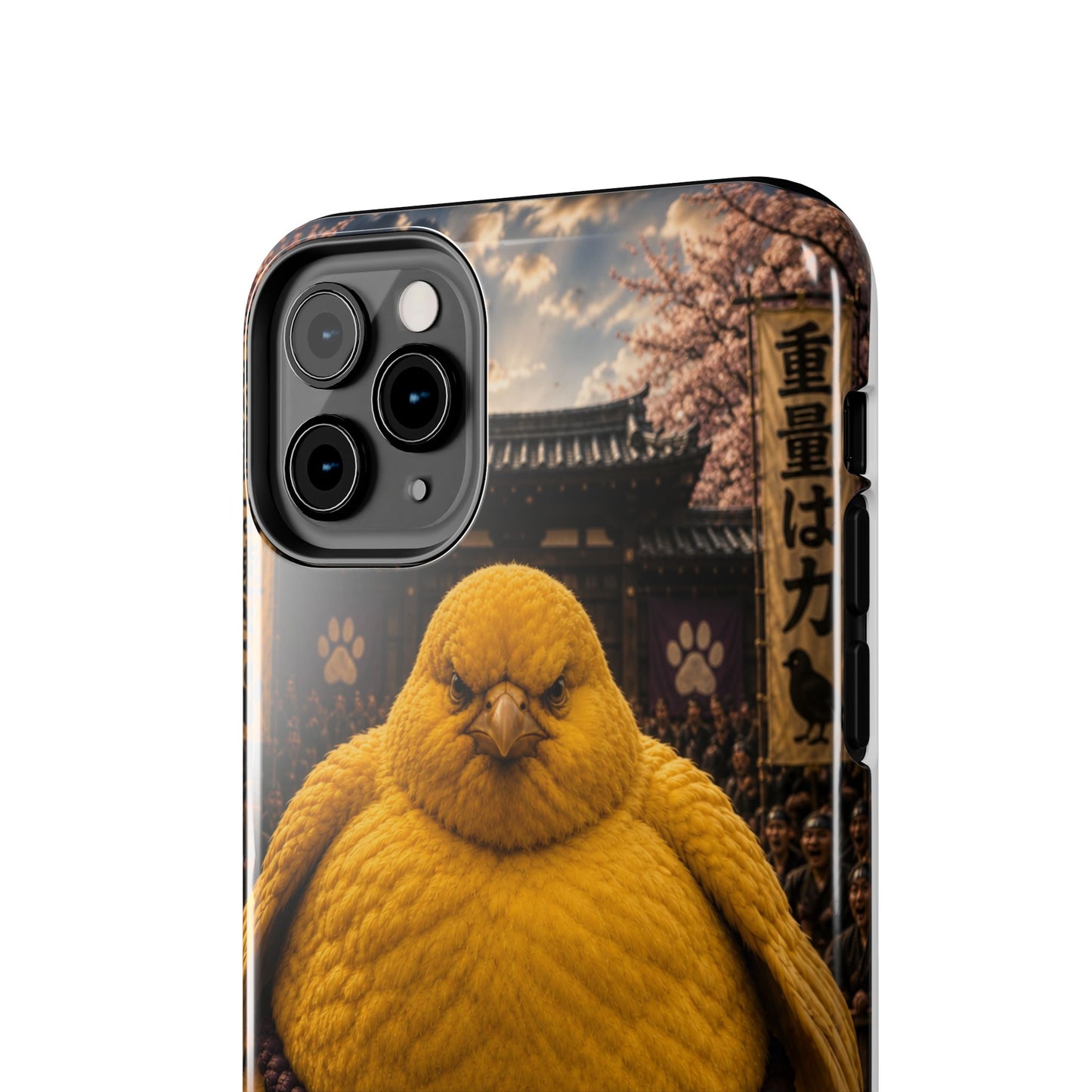 Big Bird Tough Phone Case - 500 Pounds Chubby Bird Protective Cover