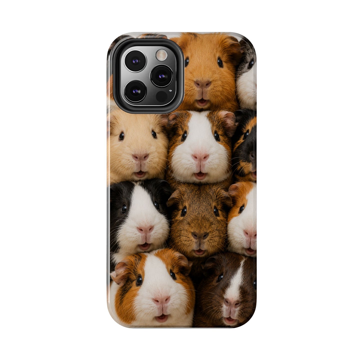 Guinea Pig Collage Tough Phone Case — Cute Small Pet Protective Phone Cover