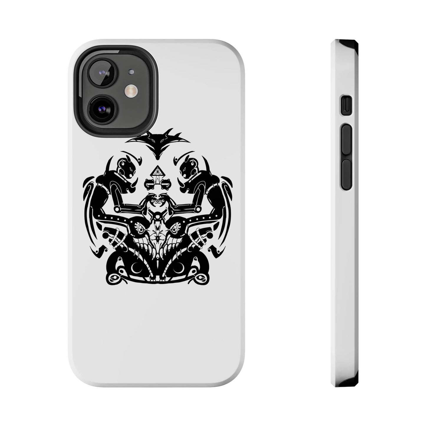 Viking Knotwork Tough Phone Case — Norse Warrior Tribal Design
