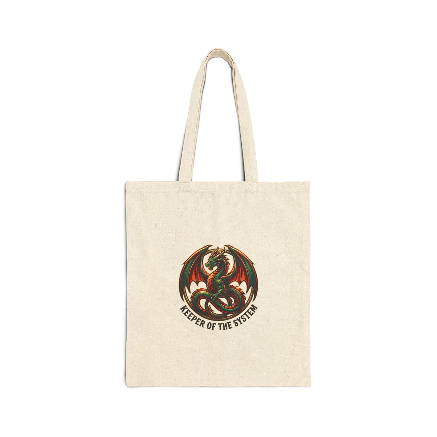 Dragon Emblem Tote | fantasy art, mythical creature, tattoo style
