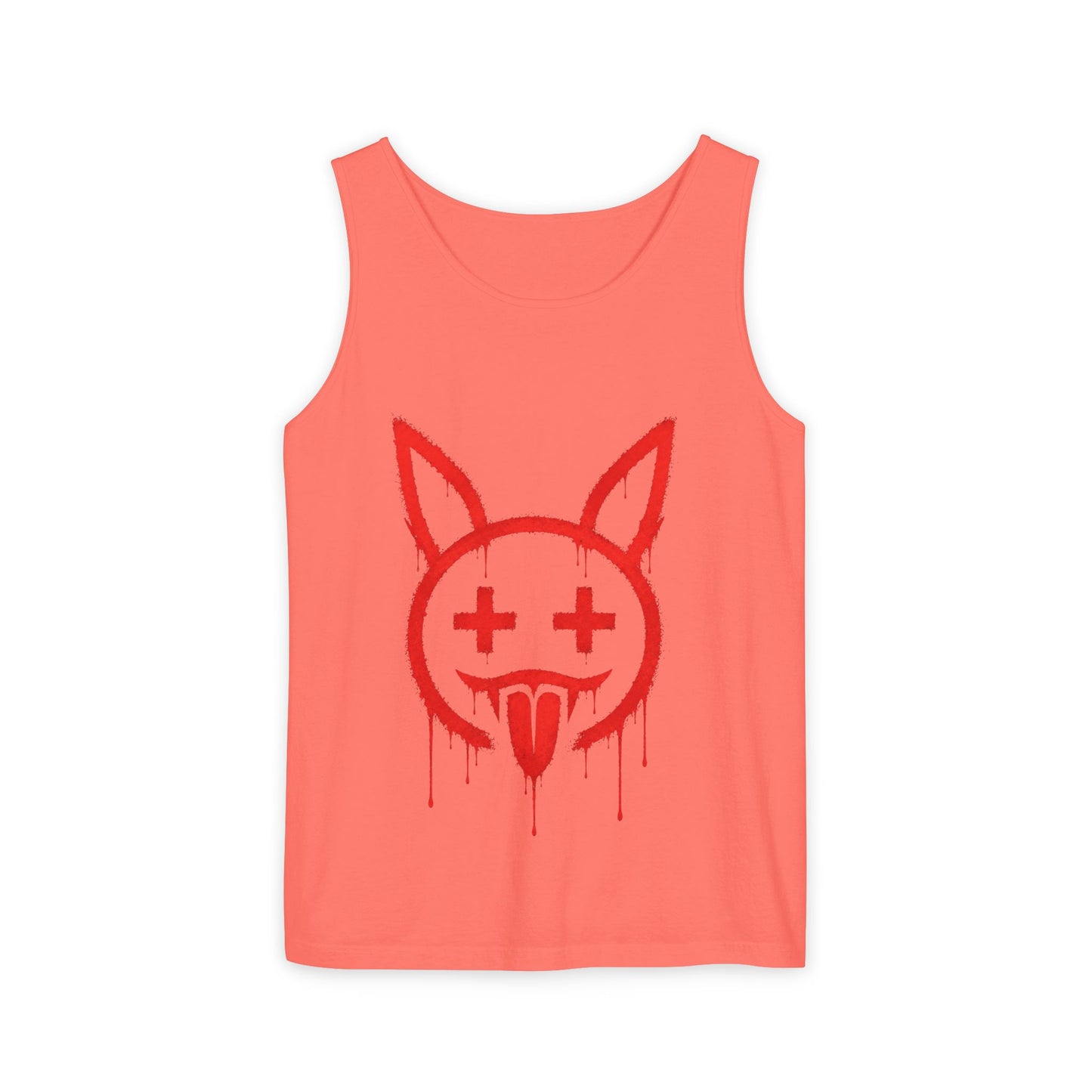 Metallic Souls Graffiti Bunny Streetwear Graphic T-Shirt