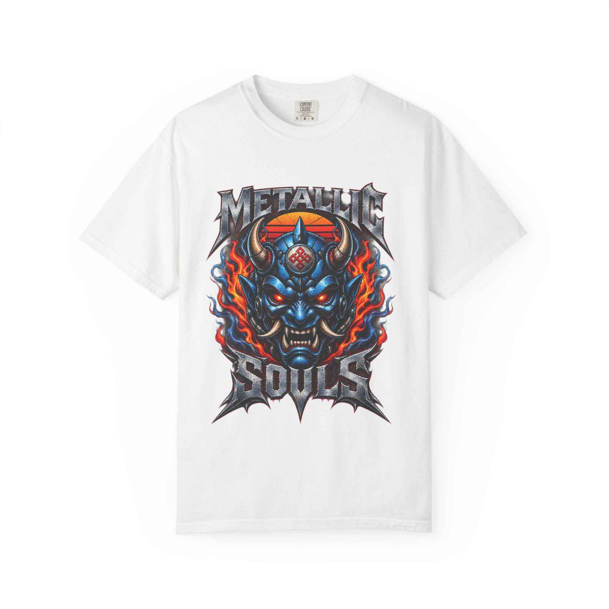 Metallic Souls Demon Skull T-Shirt
