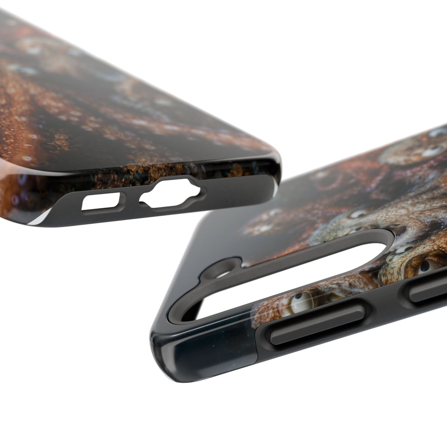 Octopus Cluster Tough Phone Case — Cute Underwater Sea Creature Protection