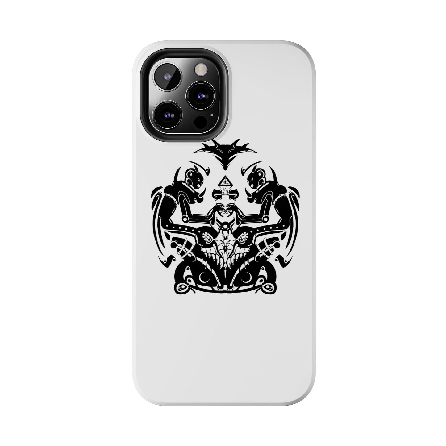 Viking Knotwork Tough Phone Case — Norse Warrior Tribal Design