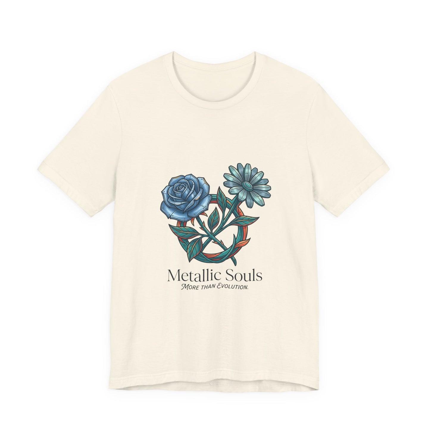 Birth Month Flower Tee | Botanical Watercolor Line Art, Personalized Name