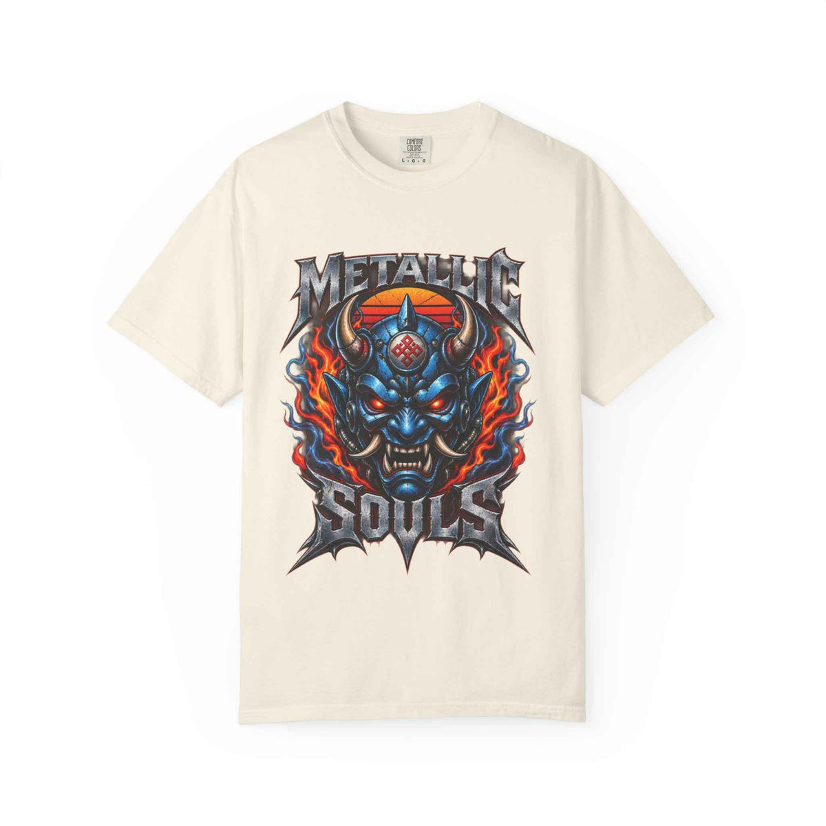 Metallic Souls Demon Skull T-Shirt