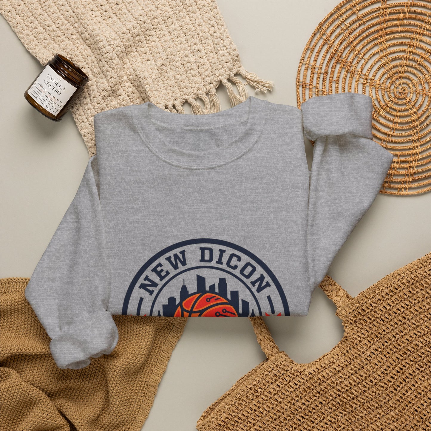 City Basketball Varsity Hoops Club Sweatshirt | collegiate, streetwear
