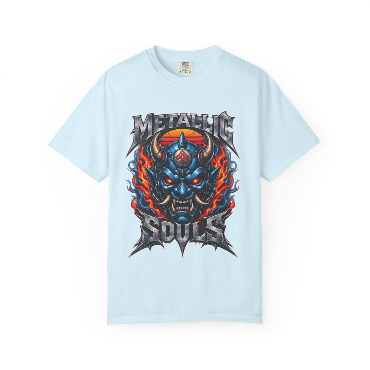 Metallic Souls Demon Skull T-Shirt