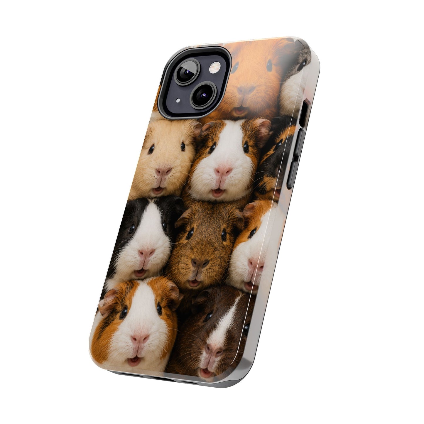 Guinea Pig Collage Tough Phone Case — Cute Small Pet Protective Phone Cover