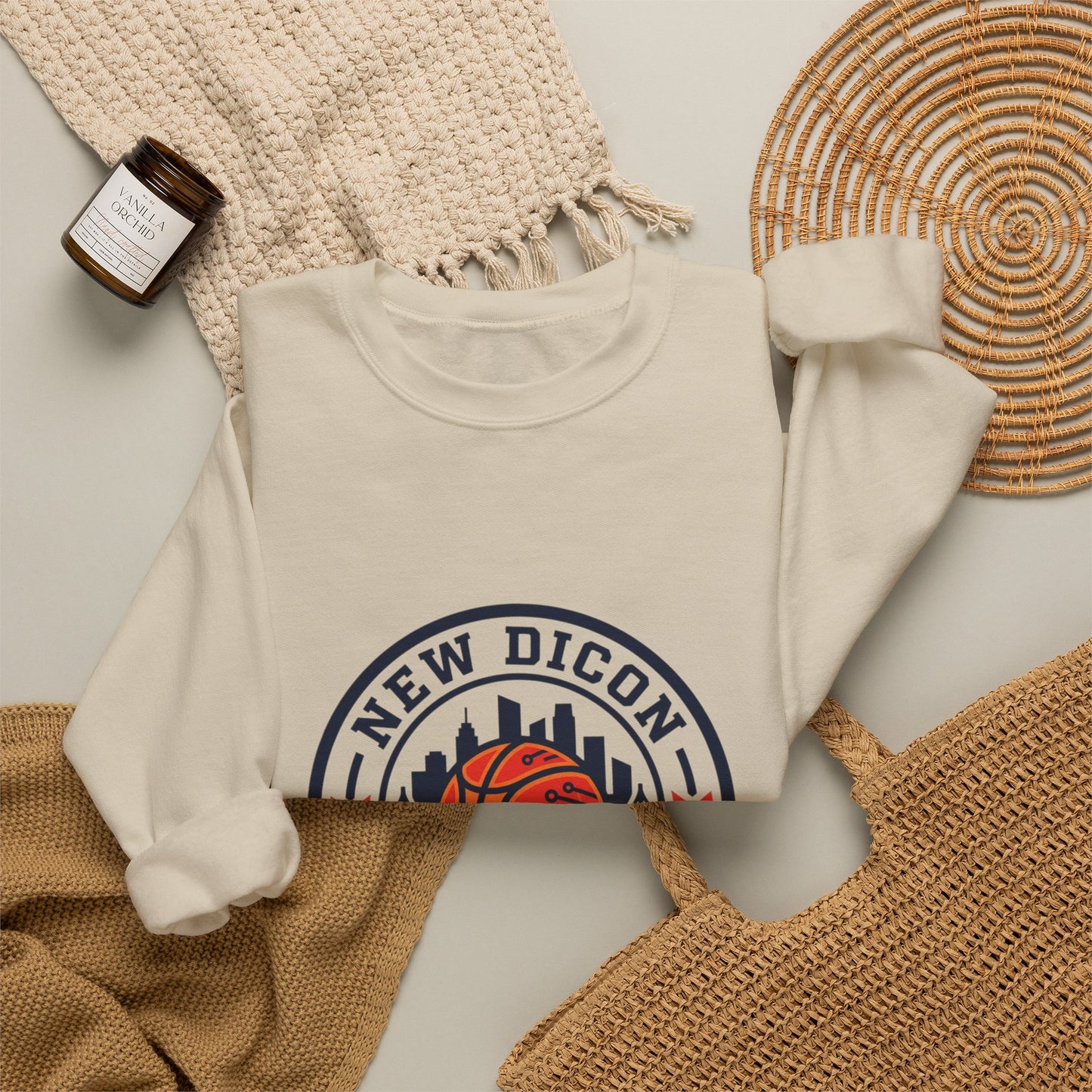 City Basketball Varsity Hoops Club Sweatshirt | collegiate, streetwear