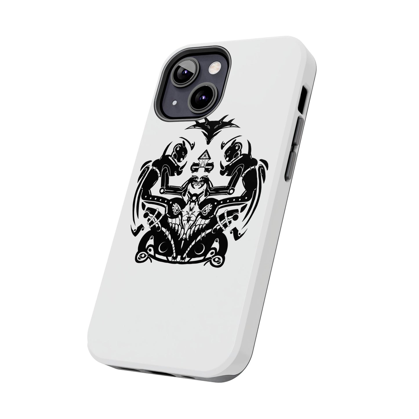 Viking Knotwork Tough Phone Case — Norse Warrior Tribal Design