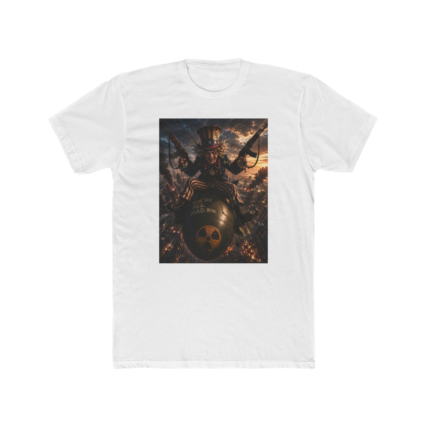 Viking Warrior Helmet Graphic Tee — Norse Bomber Skull Design
