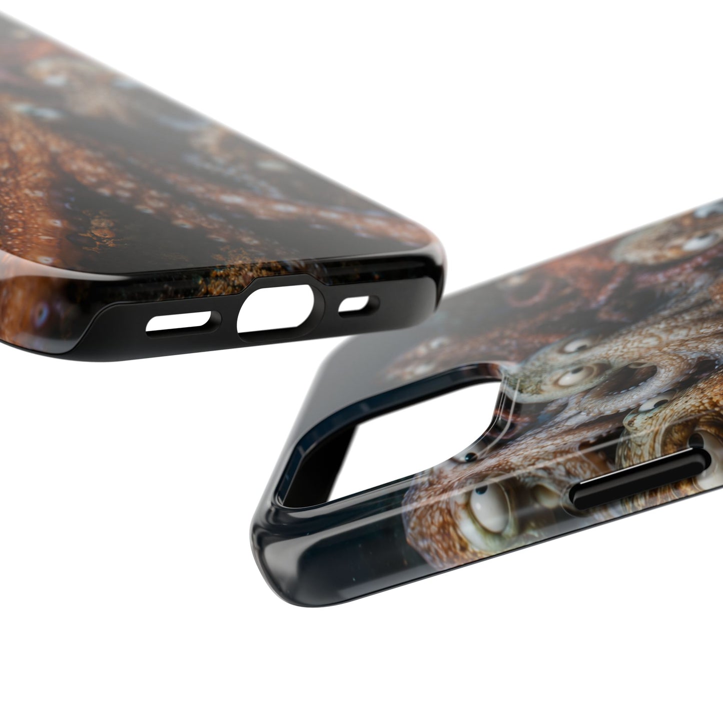 Octopus Cluster Tough Phone Case — Cute Underwater Sea Creature Protection