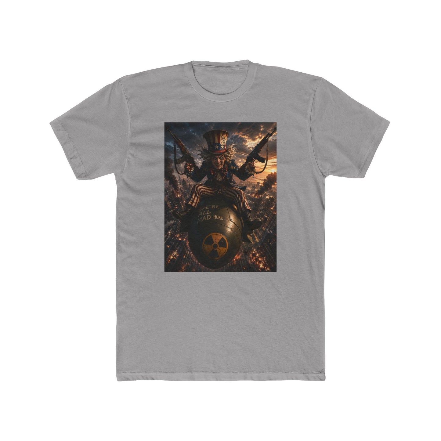 Viking Warrior Helmet Graphic Tee — Norse Bomber Skull Design