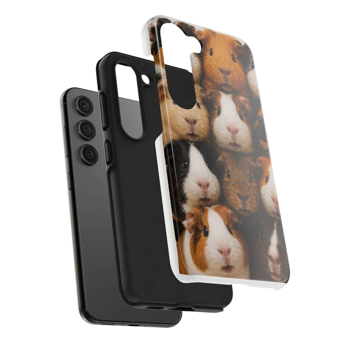 Guinea Pig Collage Tough Phone Case — Cute Small Pet Protective Phone Cover