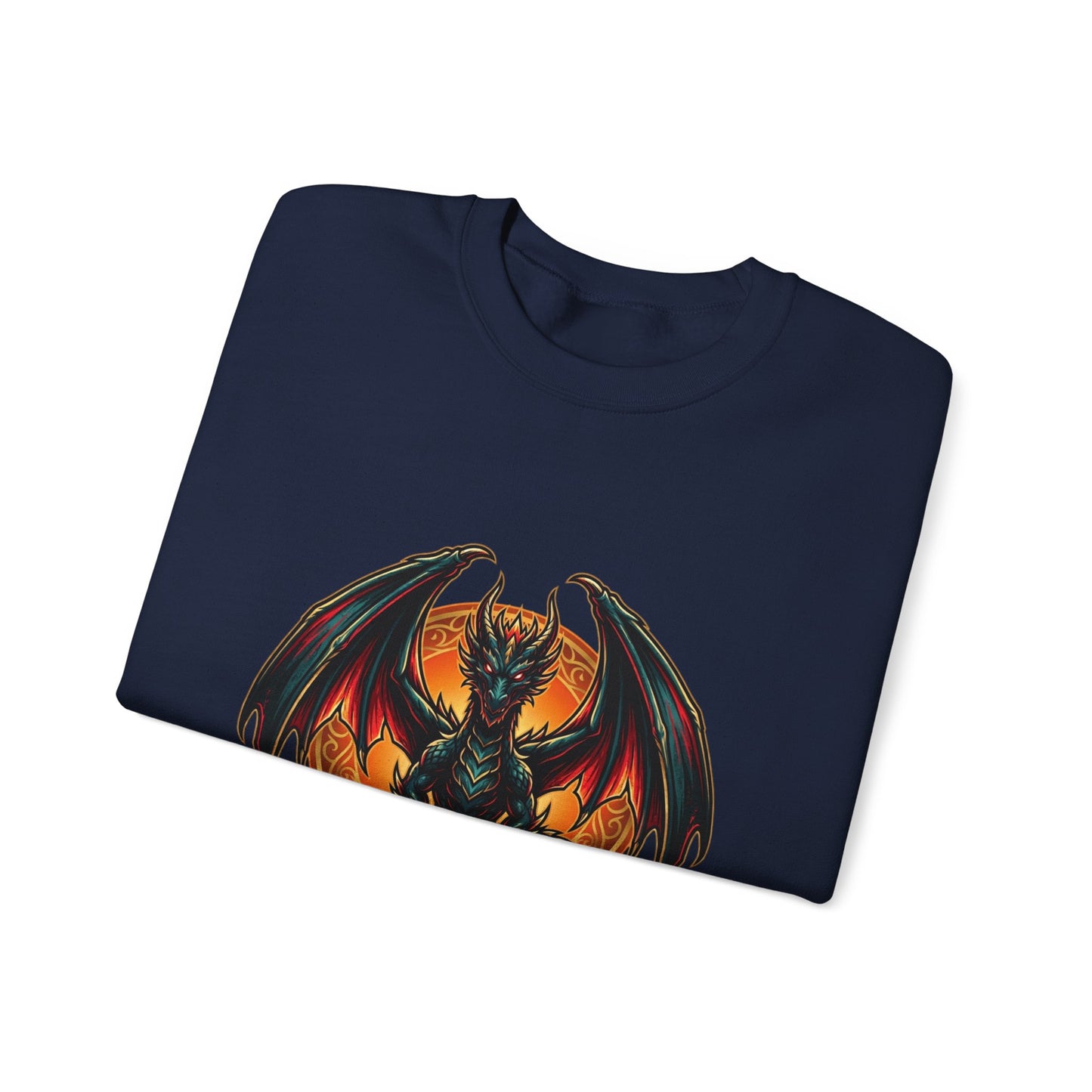 Dragon Soul Crewneck Sweatshirt | dragon, fantasy art, tattoo style