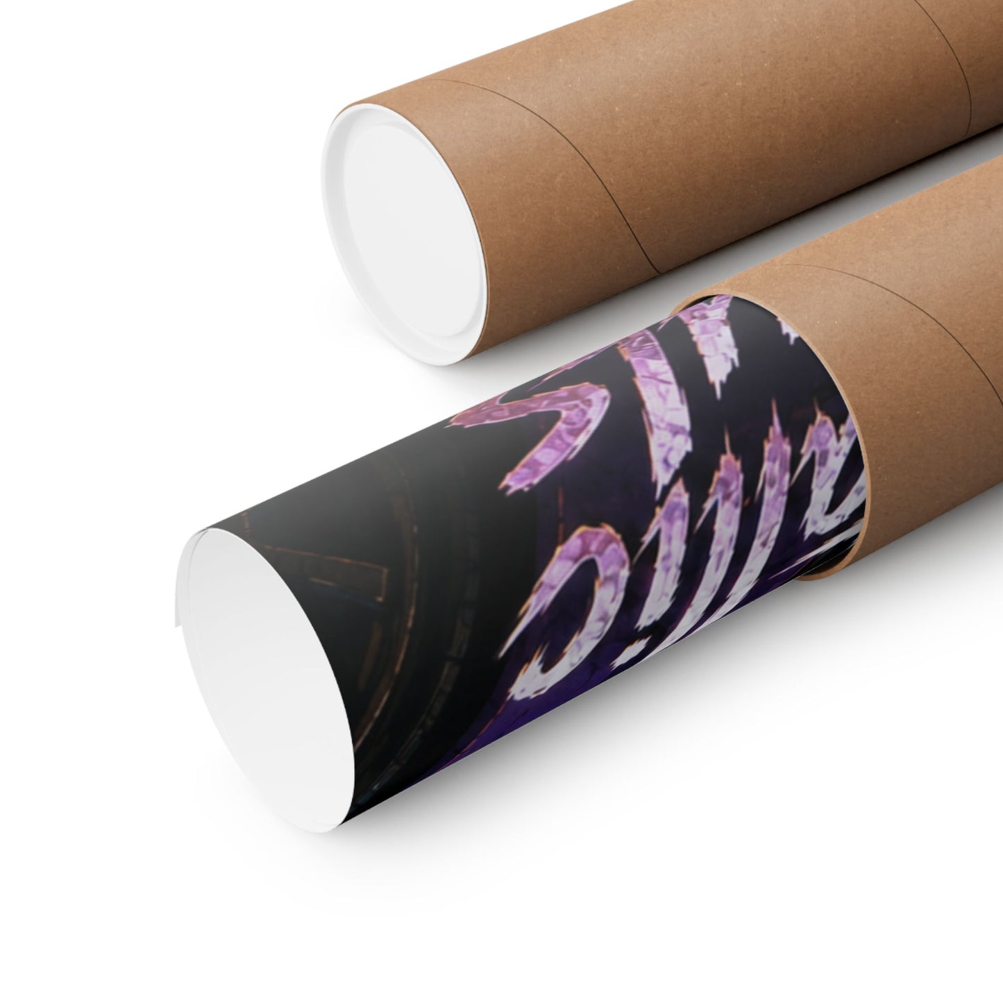 Metallic Souls Anime Poster — "Metallic Souls" Matte Vertical Art Print