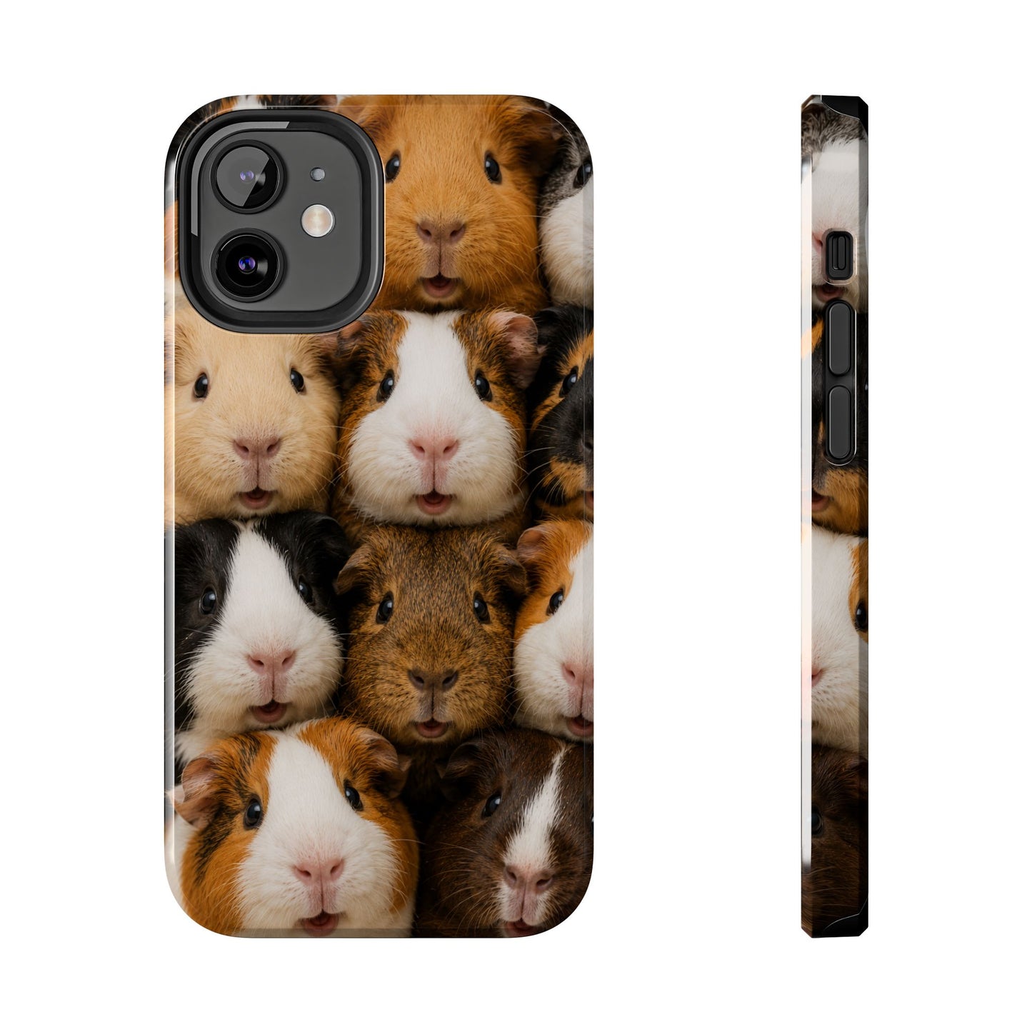 Guinea Pig Collage Tough Phone Case — Cute Small Pet Protective Phone Cover