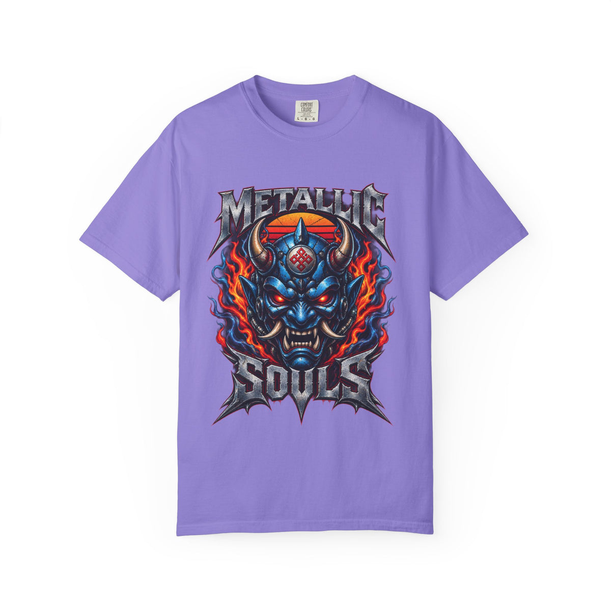 Metallic Souls Demon Skull T-Shirt
