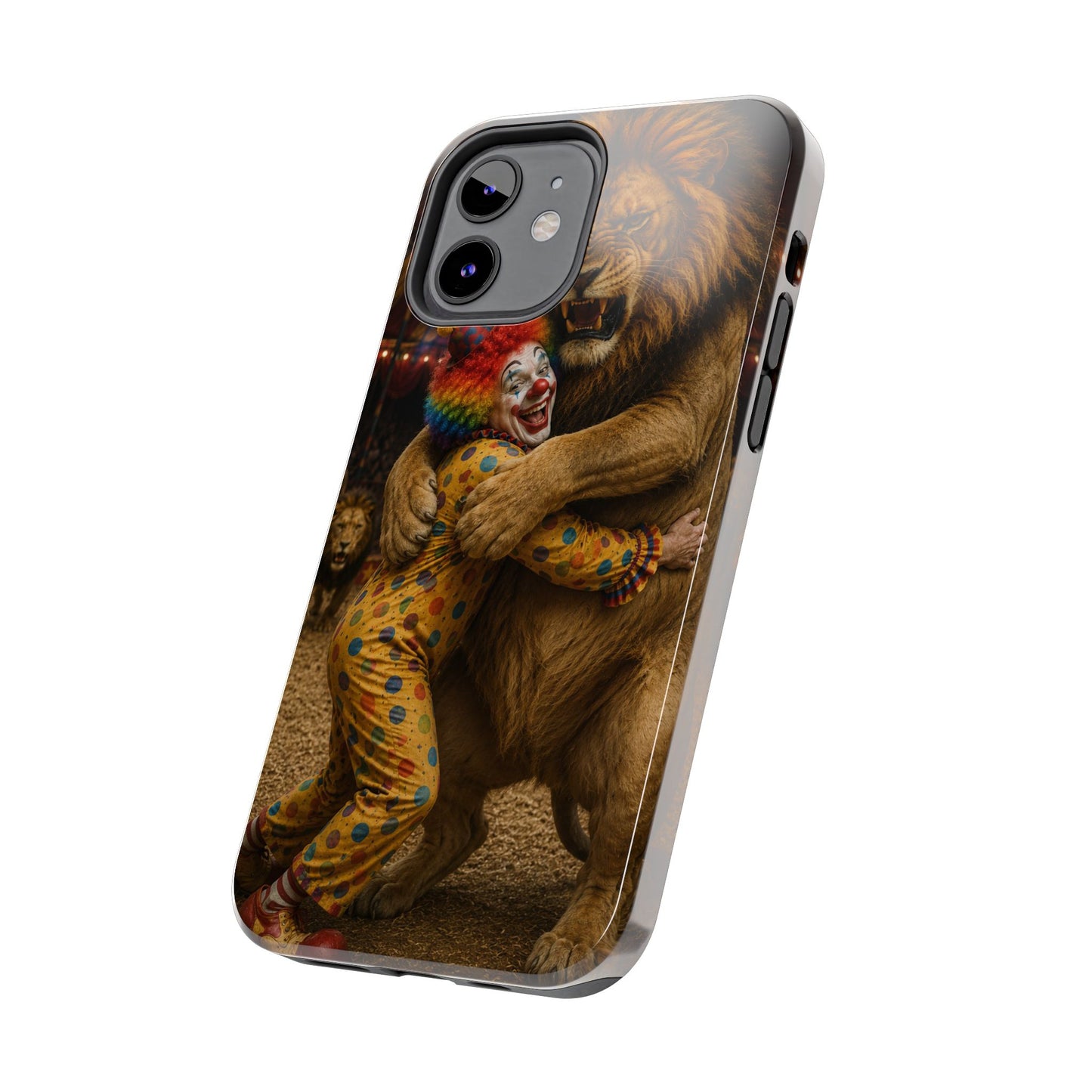 Phone Case — Lion Embrace Clown Tough Protective Case