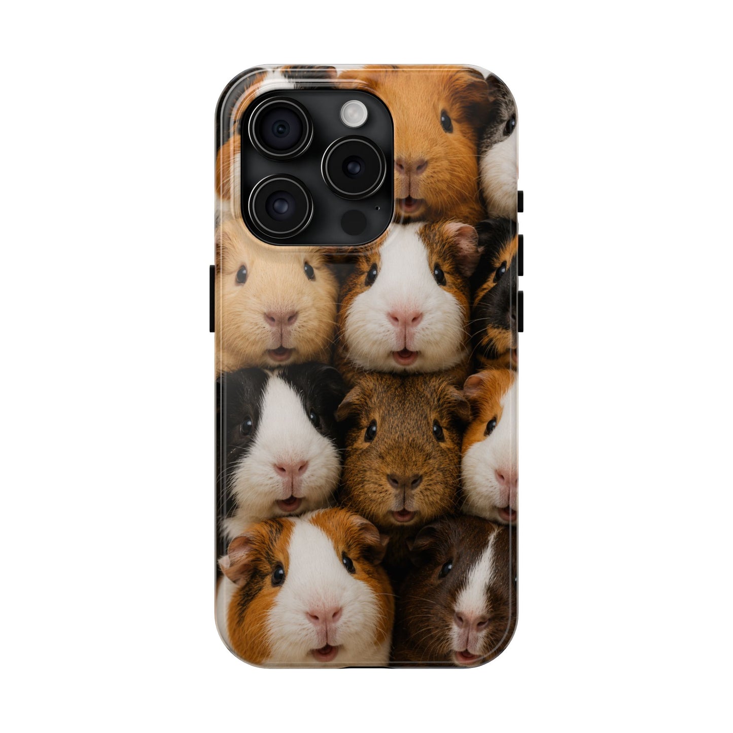 Guinea Pig Collage Tough Phone Case — Cute Small Pet Protective Phone Cover