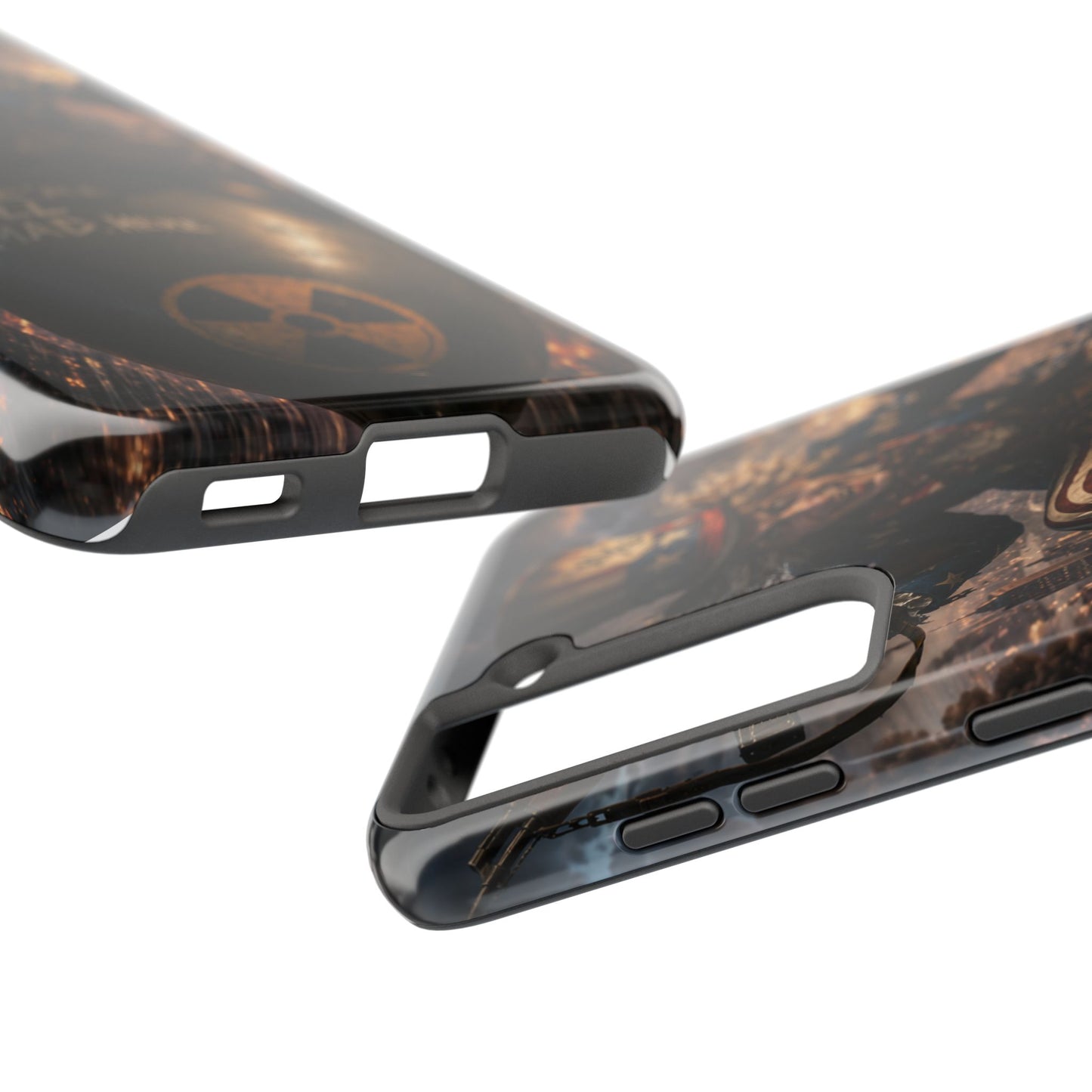 Tough Phone Case — Dark Uncle Sam 'We're All Mad Here' Nuclear Bomb Design