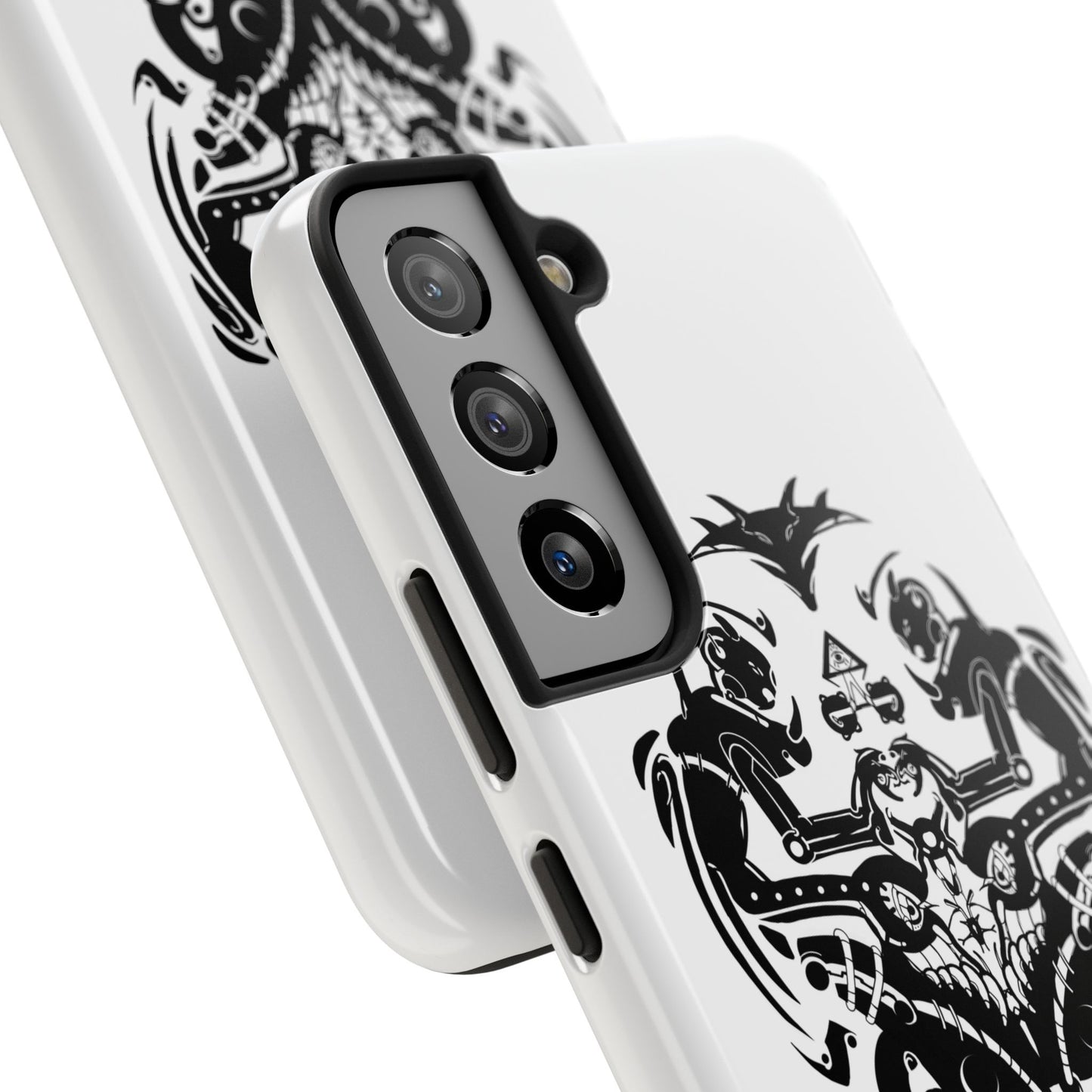Viking Knotwork Tough Phone Case — Norse Warrior Tribal Design