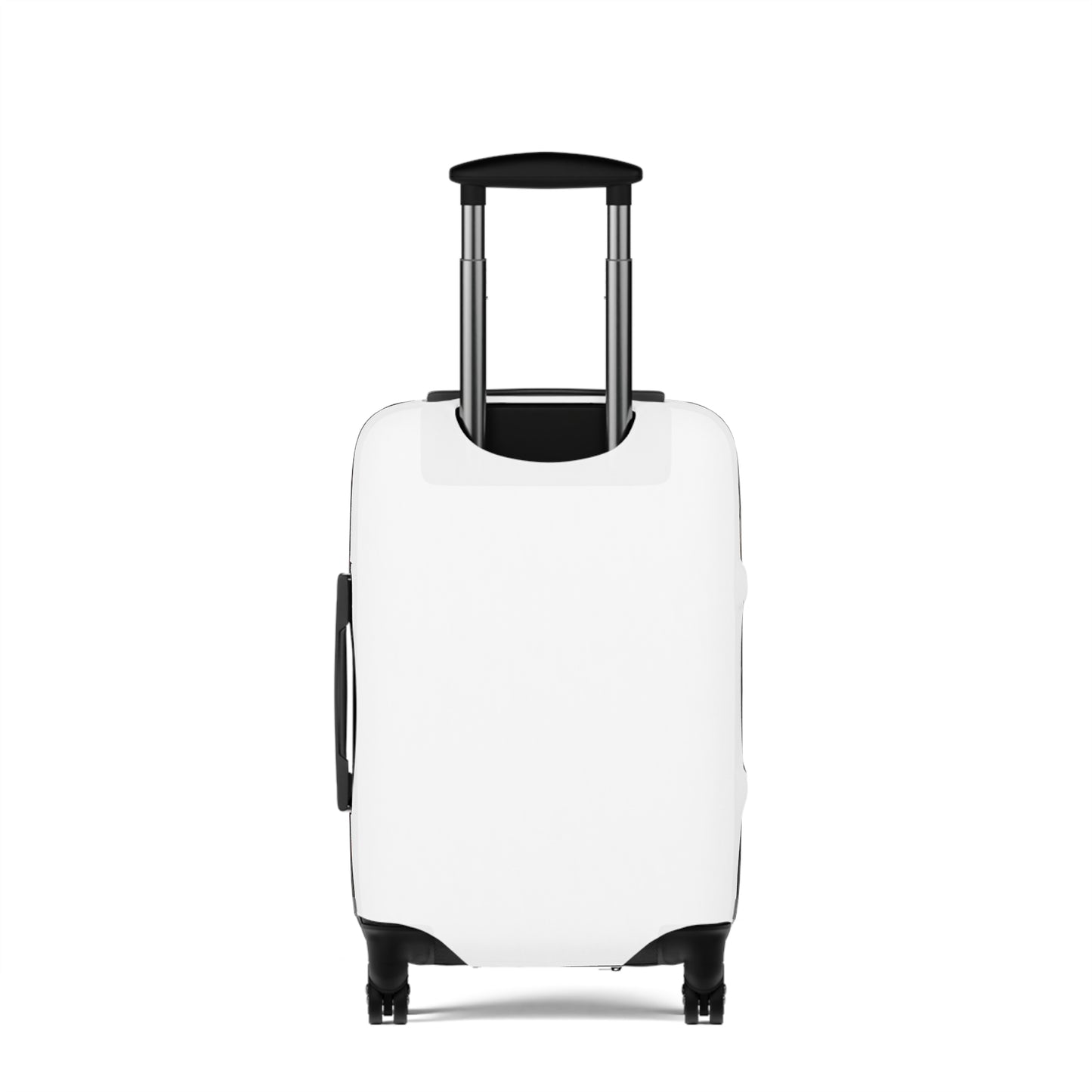 Skull Luggage Cover — Red-Eye Gothic Suitcase Protector