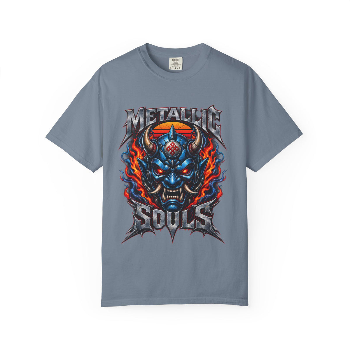 Metallic Souls Demon Skull T-Shirt
