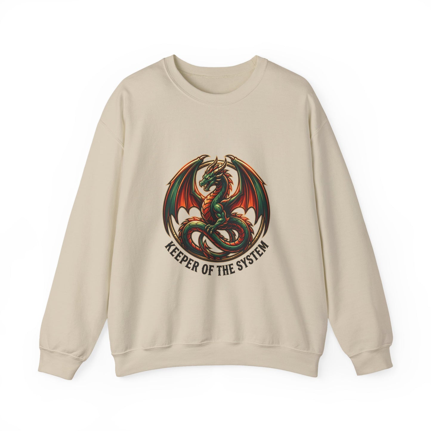 Dragon emblem Crewneck Sweatshirt | fantasy art, tattoo style
