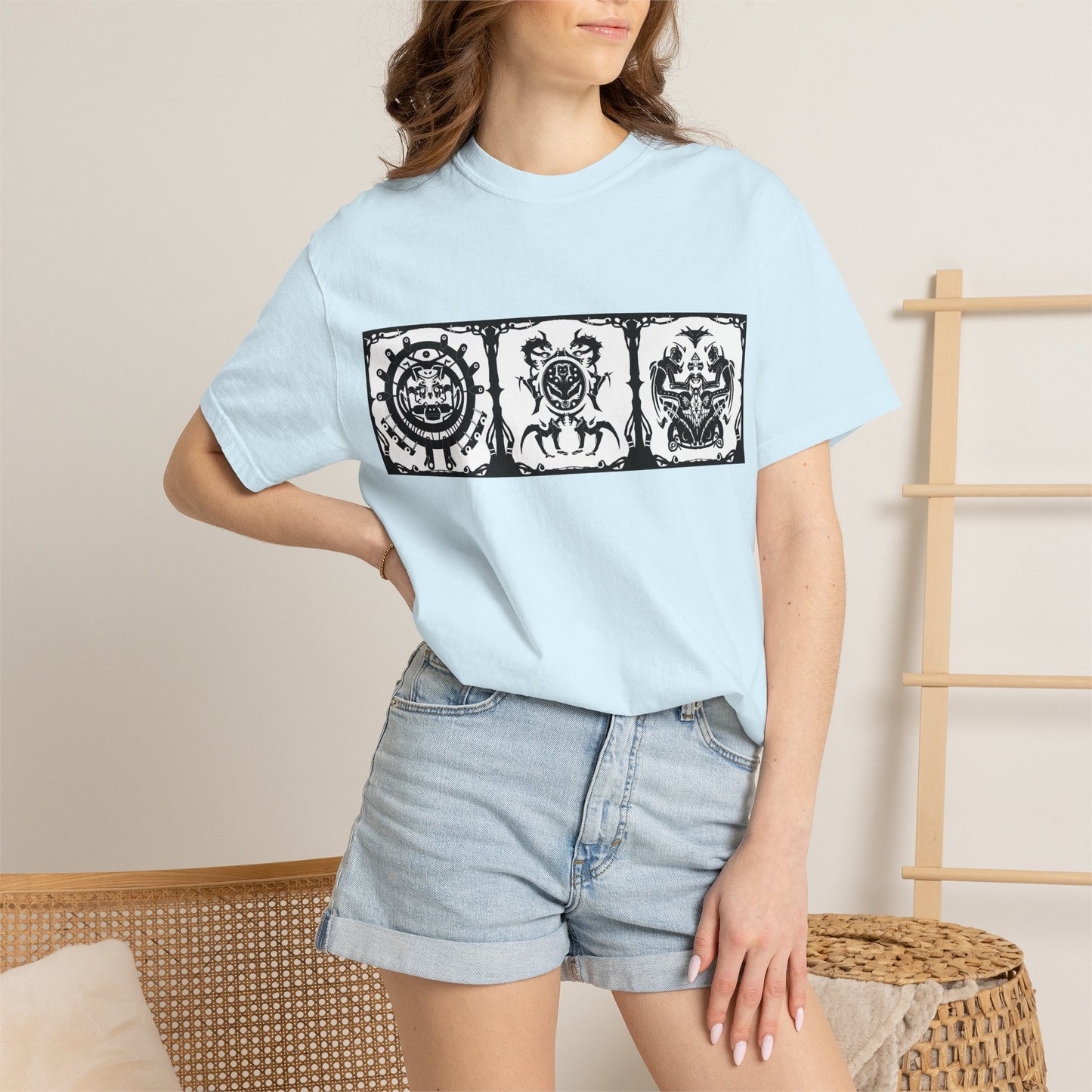 Mythic Tiles Graphic T-Shirt