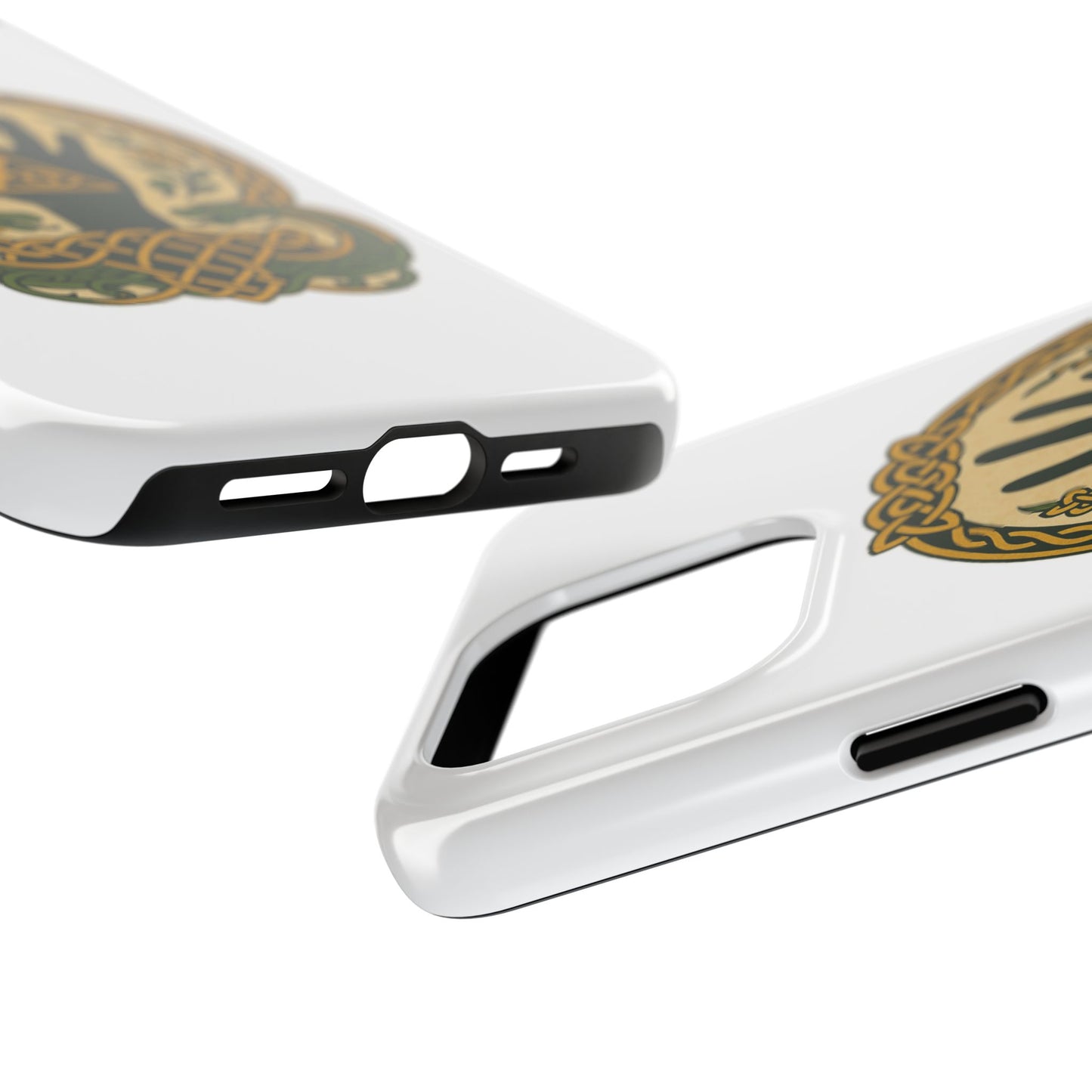 Celtic Eye of Providence Tough Phone Case — Protective Mythic Hand Design