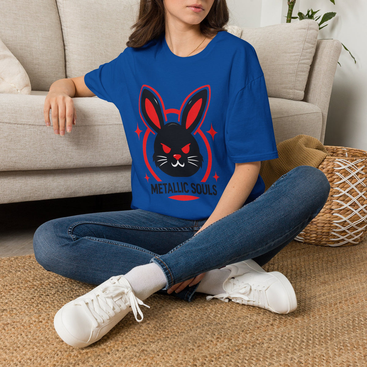 Metallic Souls Bunny Logo T-Shirt