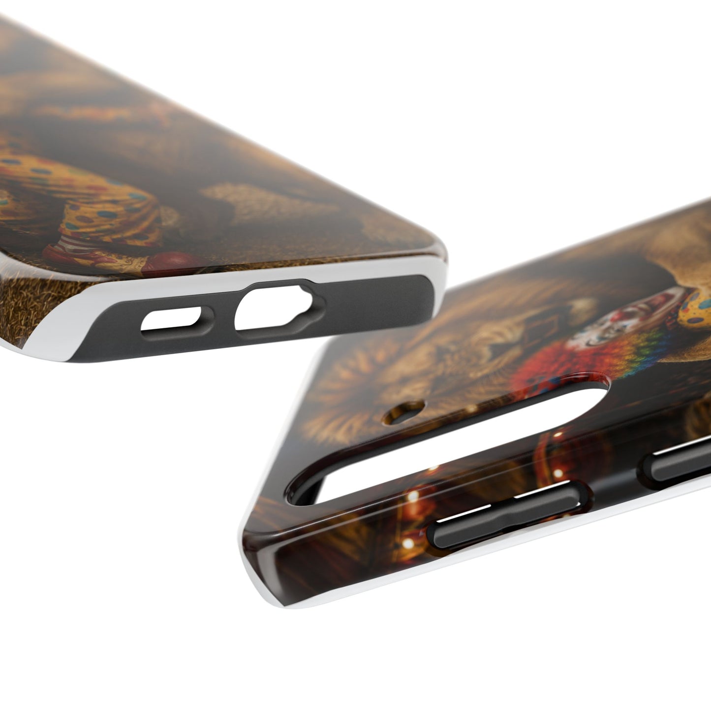 Phone Case — Lion Embrace Clown Tough Protective Case