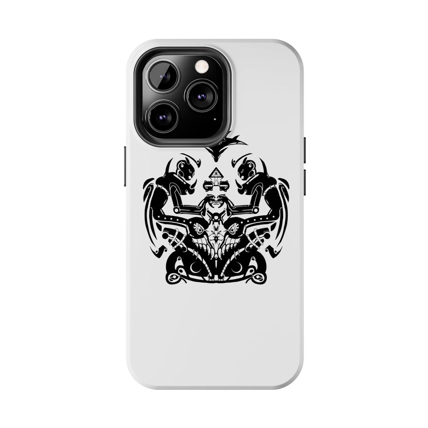 Viking Knotwork Tough Phone Case — Norse Warrior Tribal Design