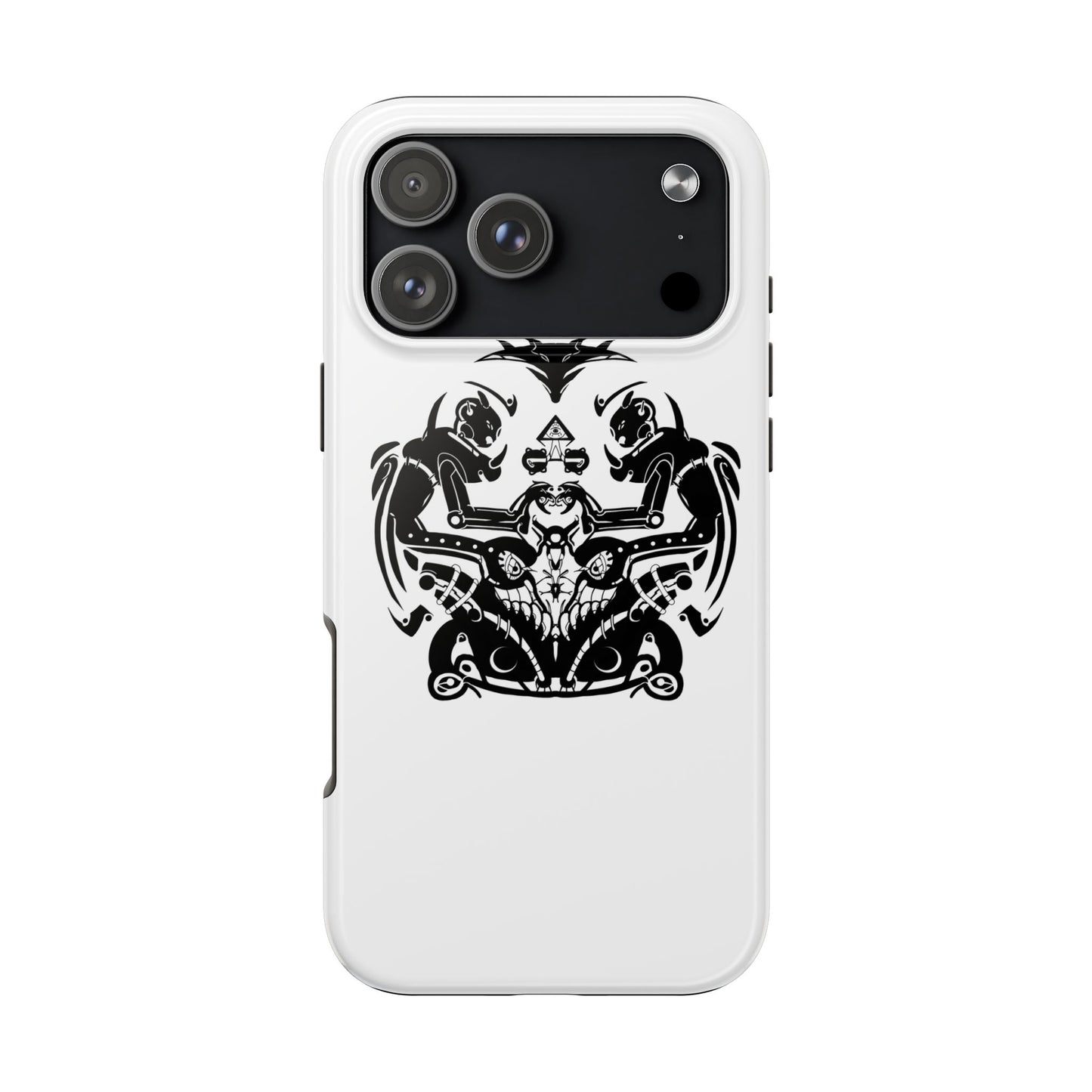 Viking Knotwork Tough Phone Case — Norse Warrior Tribal Design