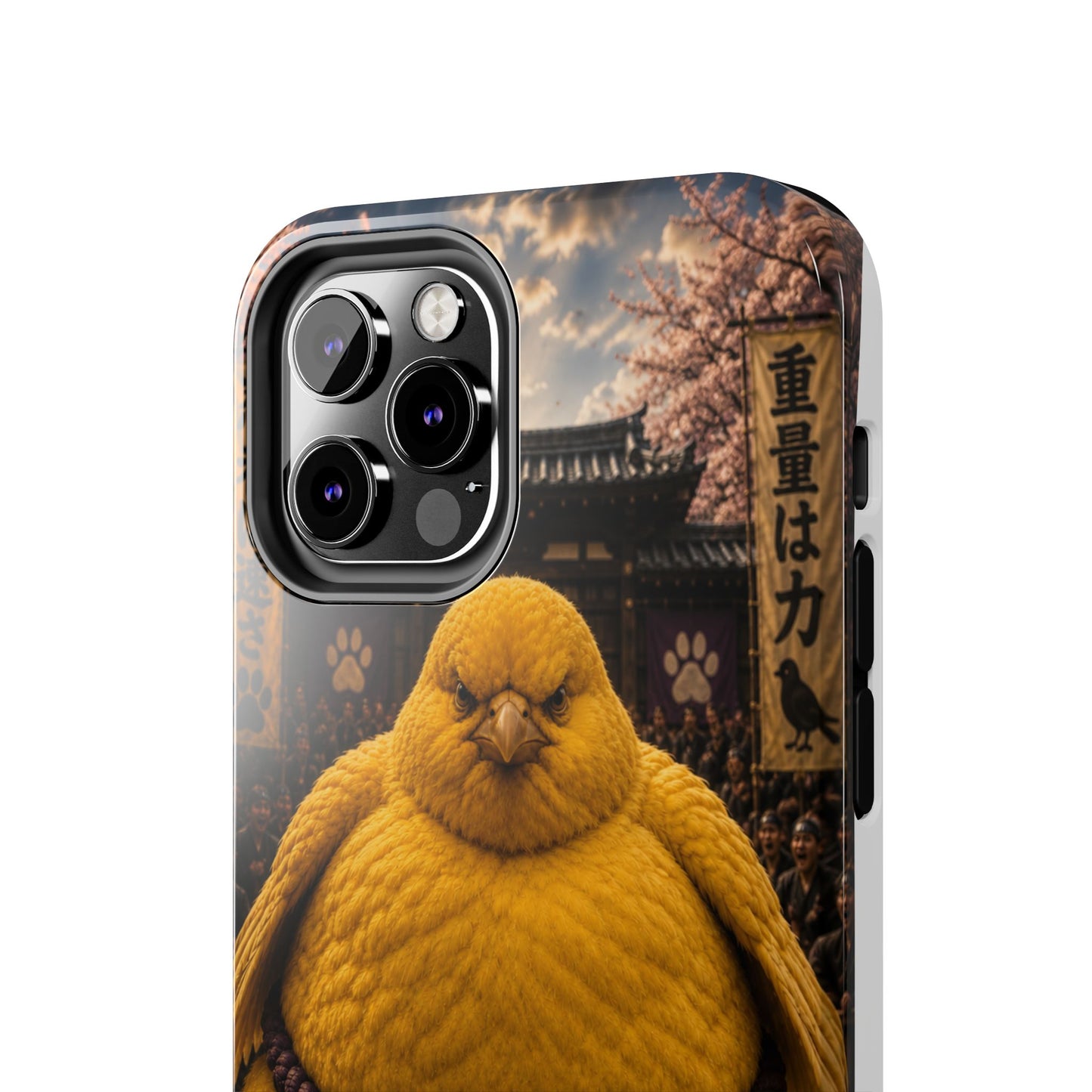 Big Bird Tough Phone Case - 500 Pounds Chubby Bird Protective Cover