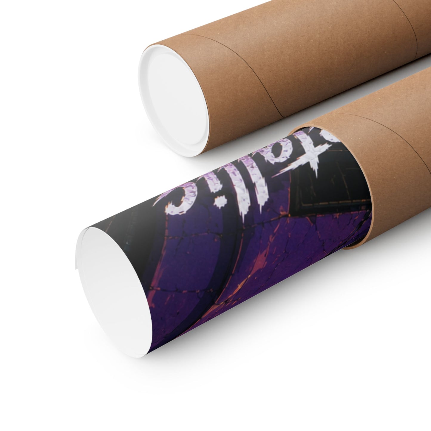 Metallic Souls Anime Poster — "Metallic Souls" Matte Vertical Art Print