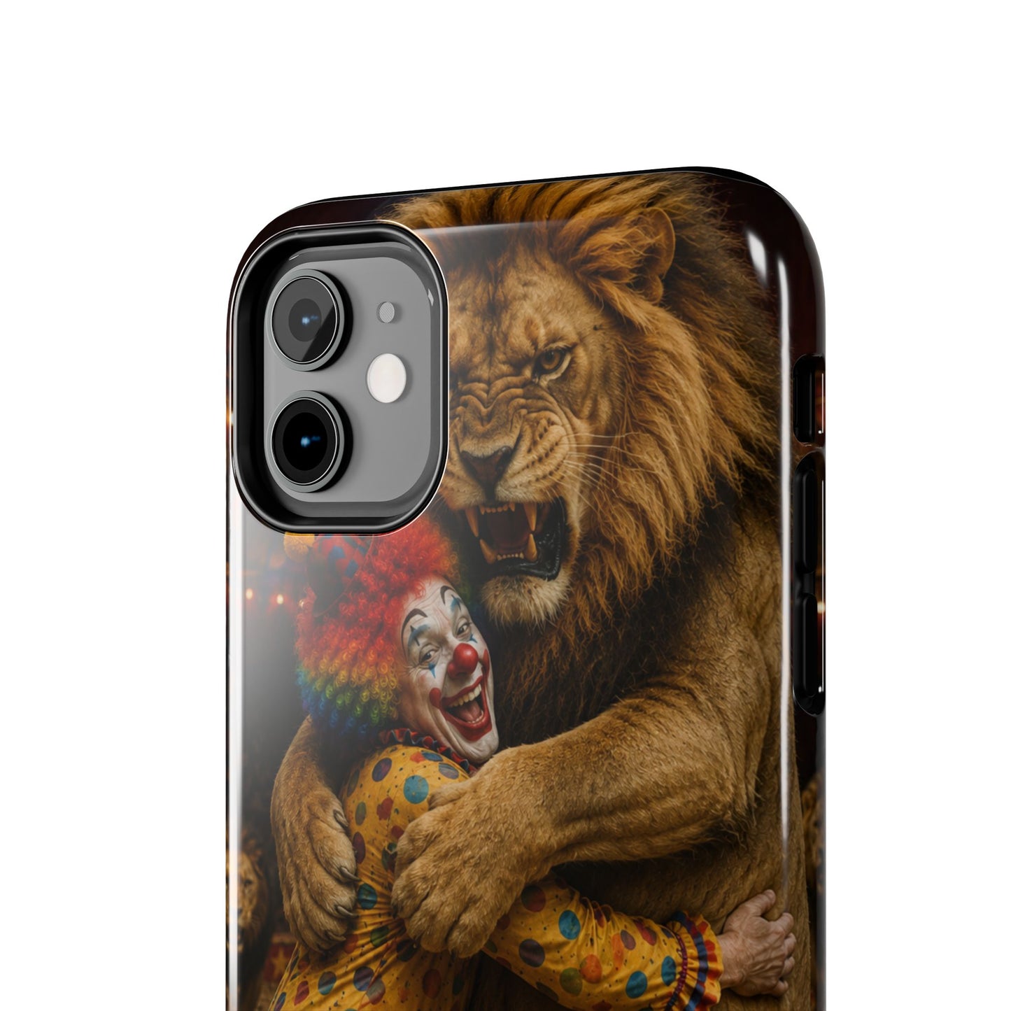 Phone Case — Lion Embrace Clown Tough Protective Case