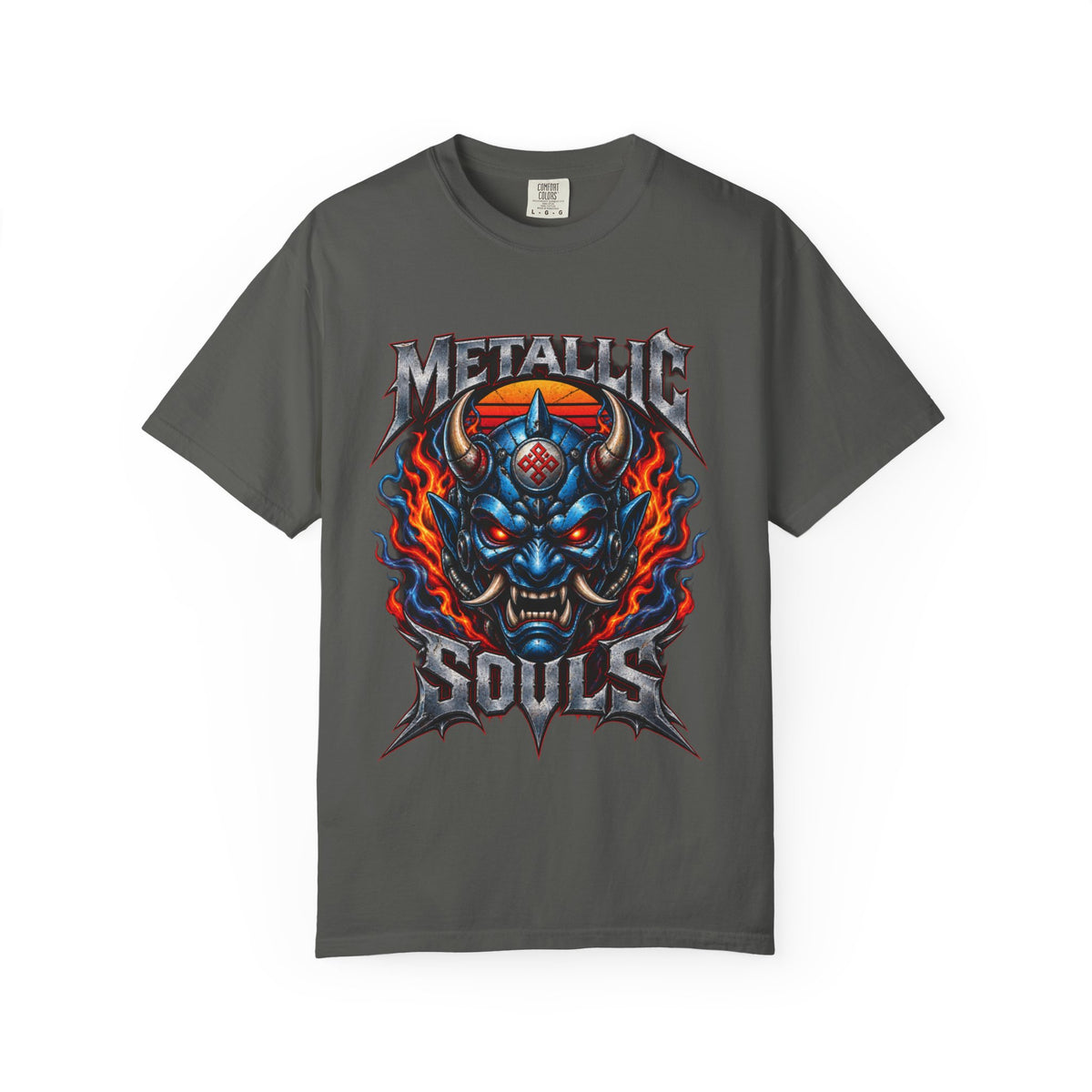Metallic Souls Demon Skull T-Shirt
