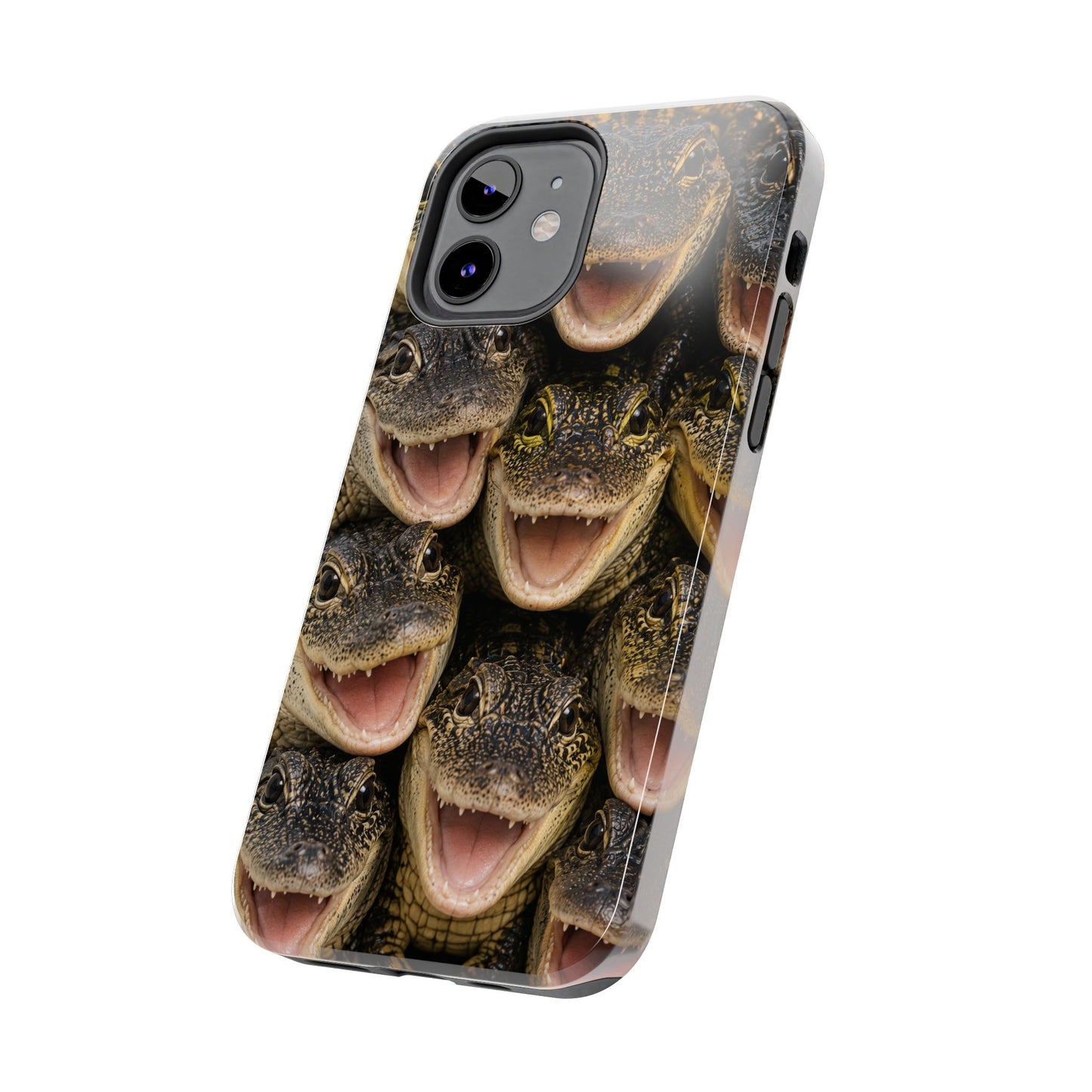 Alligator Smile Tough Phone Case — Funny Gator Print Protective Phone Cover